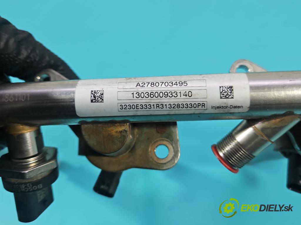 Mercedes GL II X166 2012-2015 4.7 V8 278928 340KM: automatic 250 kW 4663 cm3 5- vstrek 0261500065 (Vstrekovač paliva)