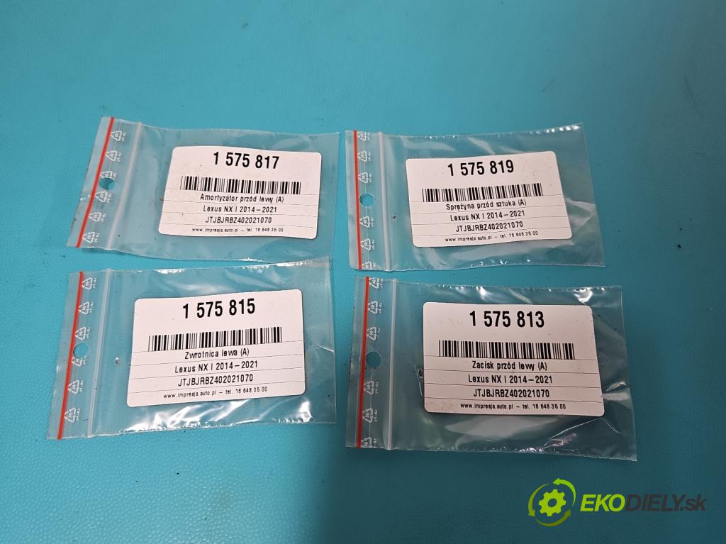 Lexus NX I 2014-2021 2.5 16V 155 HP automatic 114 kW 2494 cm3 5- brzdič predné ľavý  (Kľučka dverí ostatné)