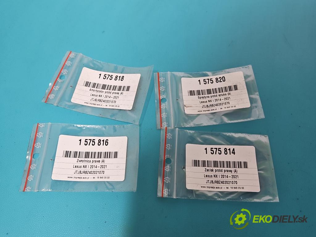 Lexus NX I 2014-2021 2.5 16V 155 HP automatic 114 kW 2494 cm3 5- náboj pravé  (Náboj kolesa)