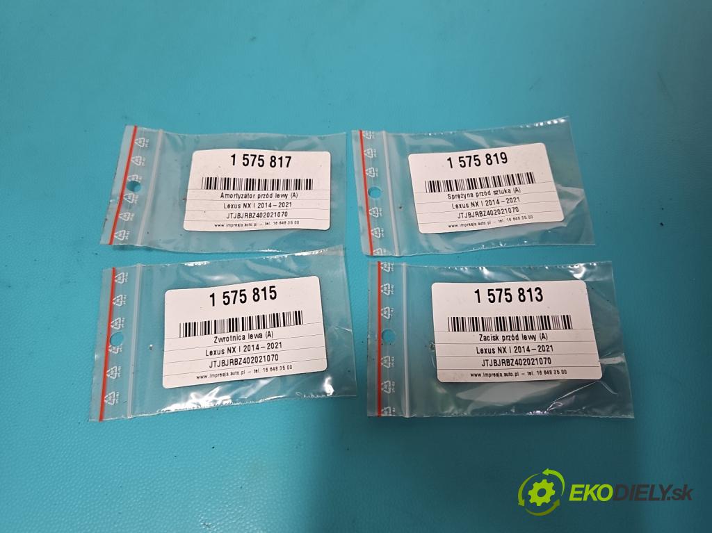 Lexus NX I 2014-2021 2.5 16V 155 HP automatic 114 kW 2494 cm3 5- tlmič predné ľavý  (Kľučka dverí ostatné)