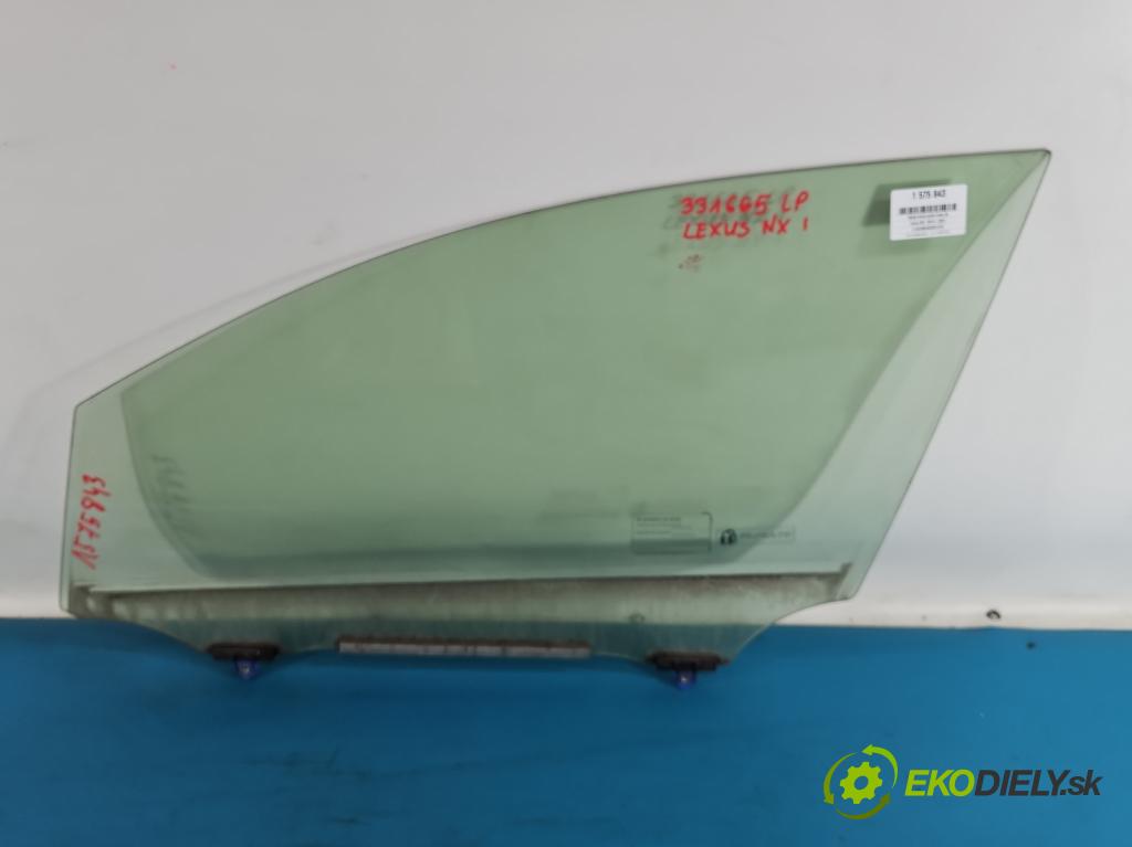 Lexus NX I 2014-2021 2.5 16V 155 hp automatic 114 kW 2494 cm3 5- sklo dveře přední levé 