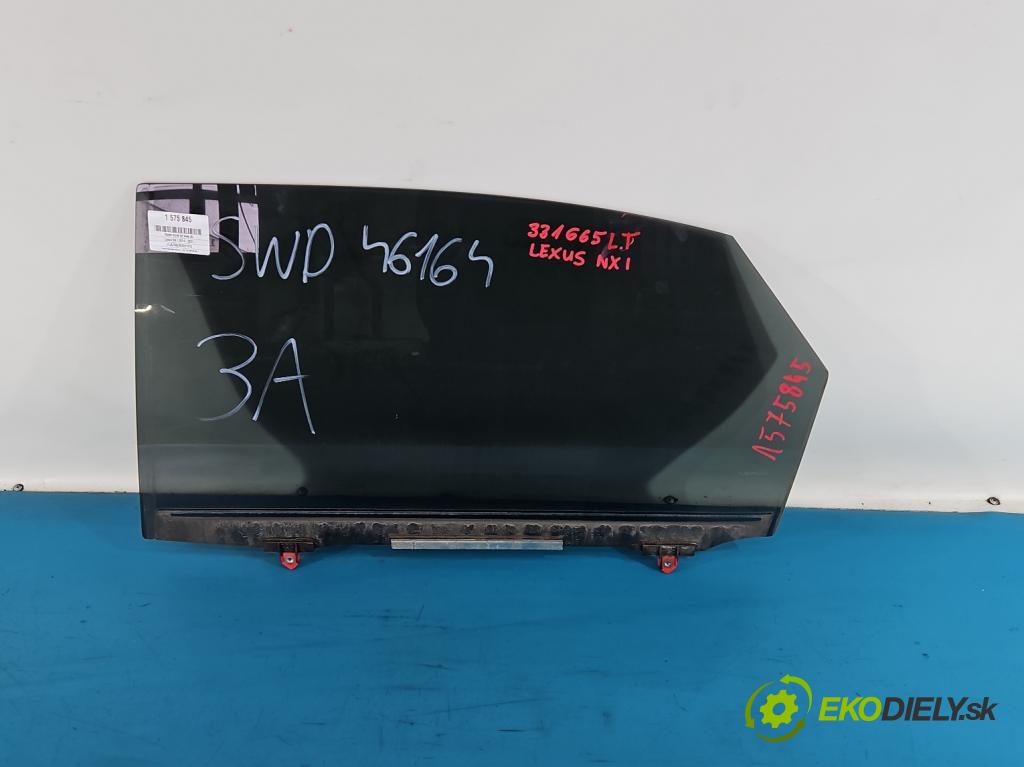 Lexus NX I 2014-2021 2.5 16V 155 hp automatic 114 kW 2494 cm3 5- sklo dveře zadní levé 