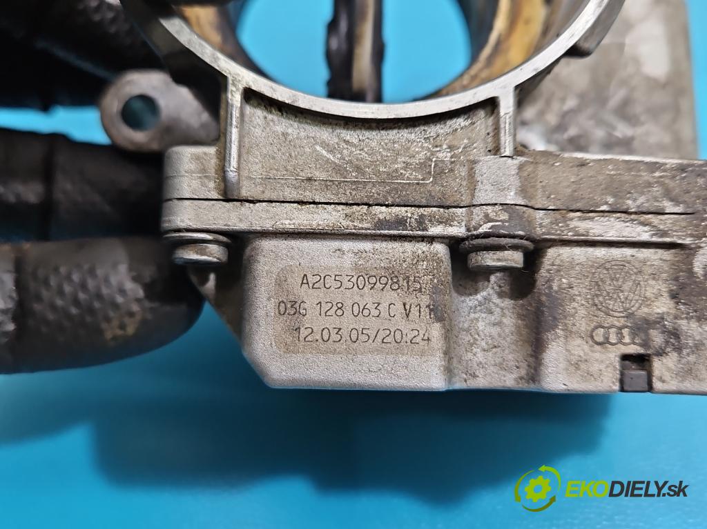 Vw Golf V 2003-2009 1.9 tdi 105 HP manual 77 kW 1896 cm3 5- klapka 03G128063C (Škrtiaca klapka)