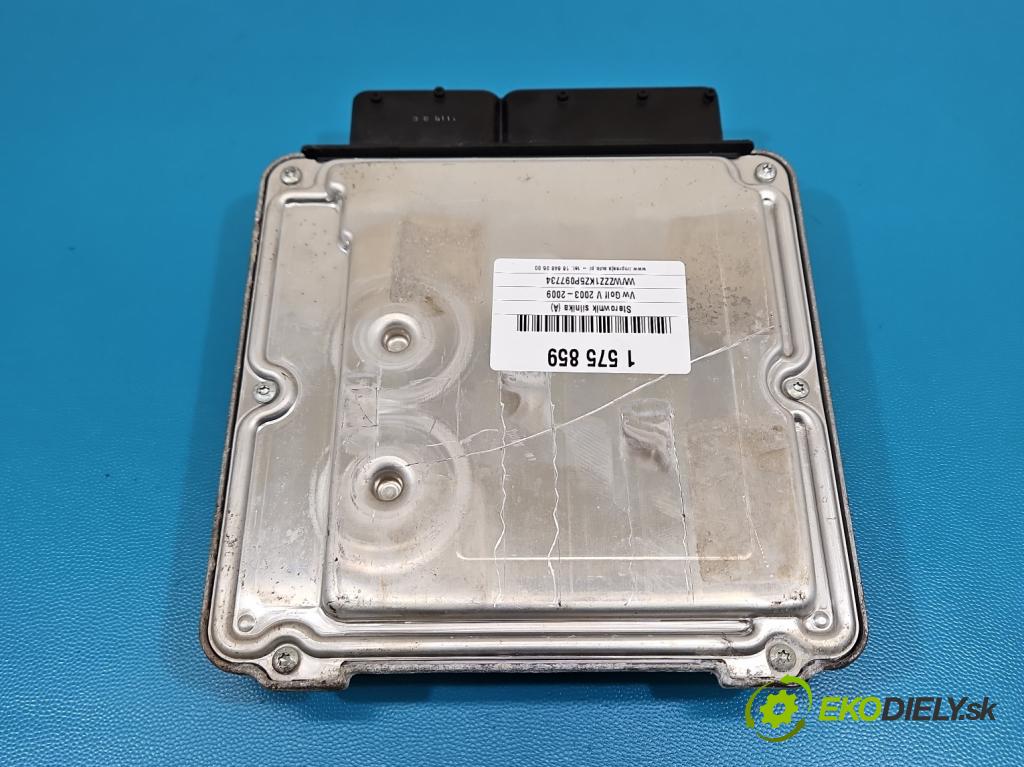 Vw Golf V 2003-2009 1.9 tdi 105 HP manual 77 kW 1896 cm3 5- riadiaca jednotka motora 03G906016CB