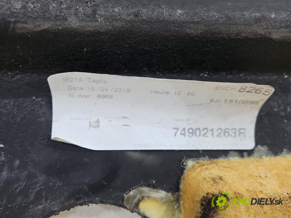 Renault Master III 2010-2024 2.3 dci 131 HP manual 96 kW 2299 cm3 5- koberec do auta ostatné 749021263R