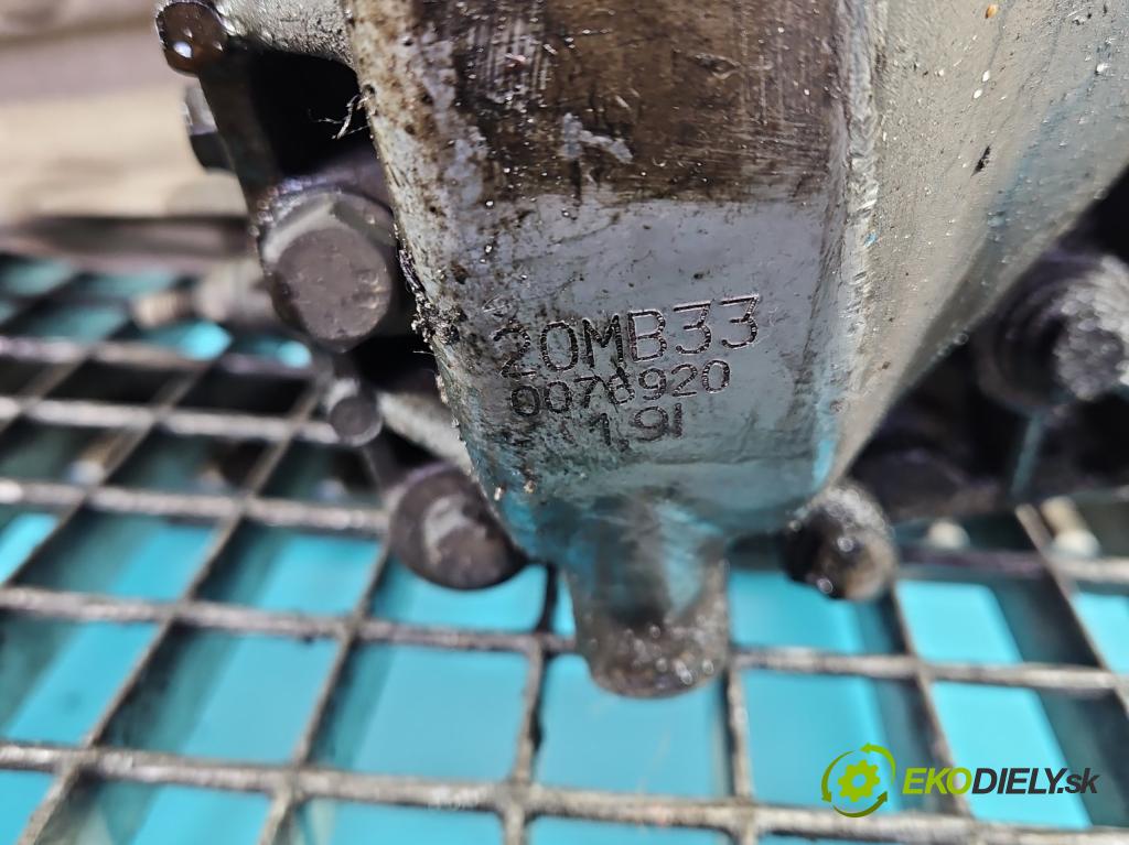 Peugeot 508 I 2010-2018 2.0 hdi 150 HP manual 110 kW 1997 cm3 5- prevodovka stupeň,rýchlosť manual 20MB33