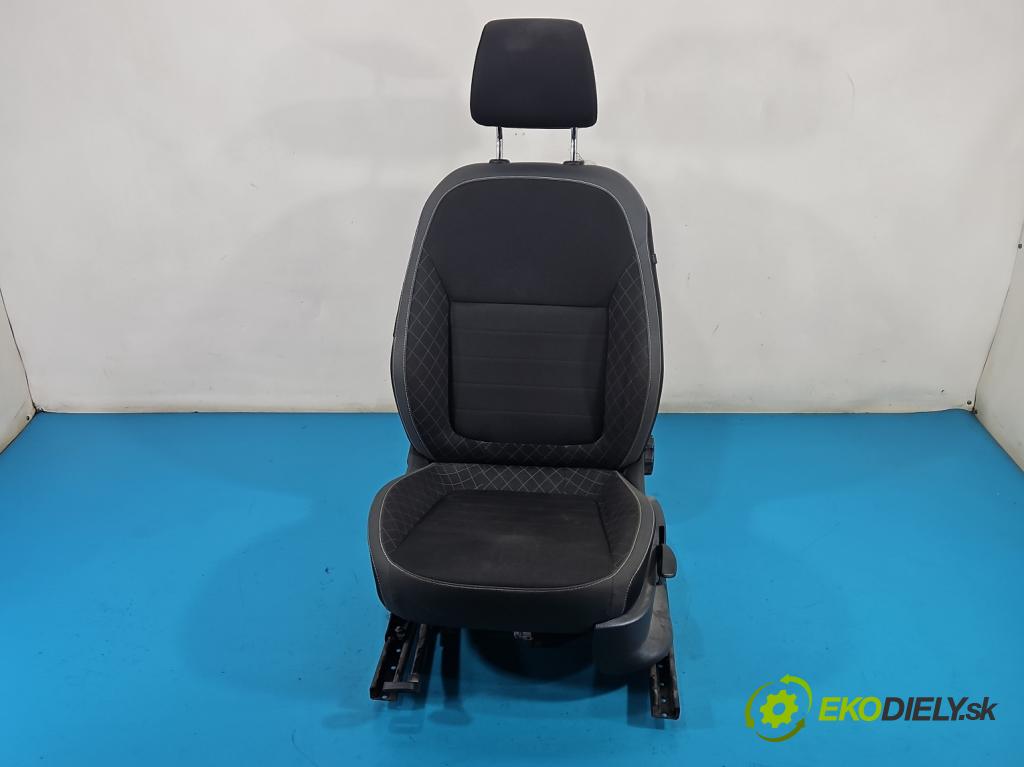 Skoda Fabia III 2014- 2021 1.0 TSI 95 hp manual 70 kW 999 cm3 5- Sedadlo levý  (Sedadlo)