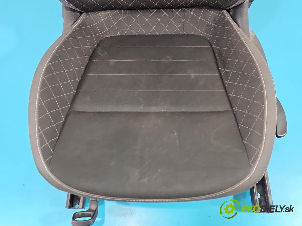 Skoda Fabia III 2014- 2021 1.0 TSI 95 HP manual 70 kW 999 cm3 5- Sedačka ľavý  (Sedadlo)