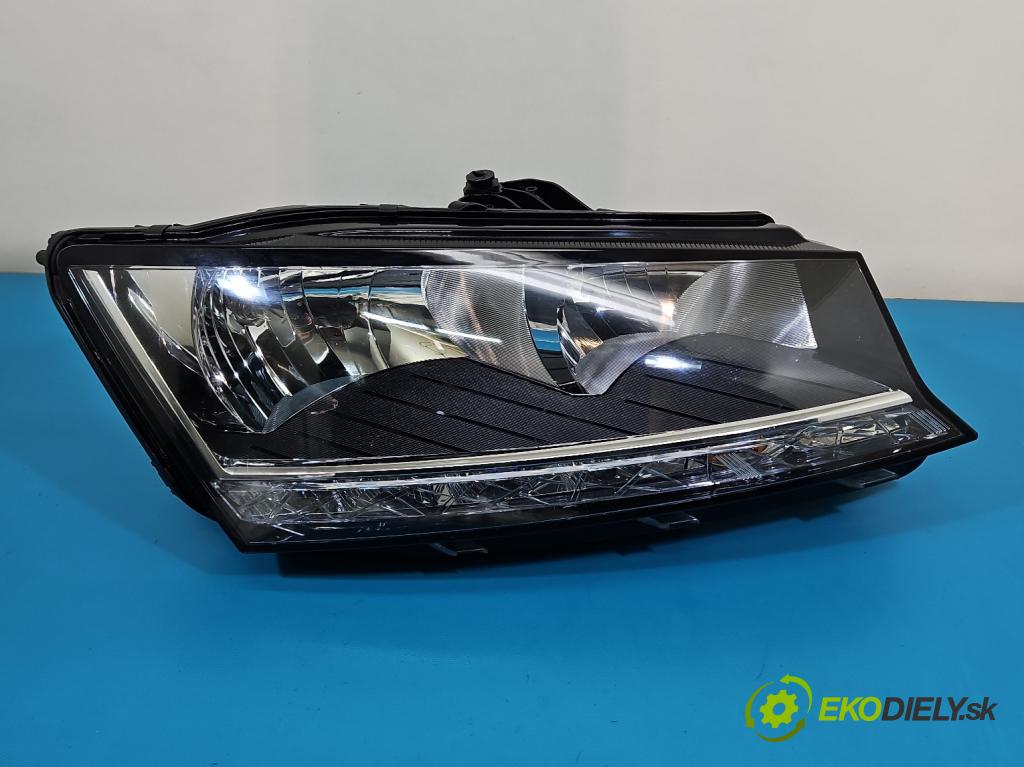 Skoda Fabia III 2014- 2021 1.0 TSI 95 hp manual 70 kW 999 cm3 5- světlo pravý 6V1941016D (Pravé přední světlo)