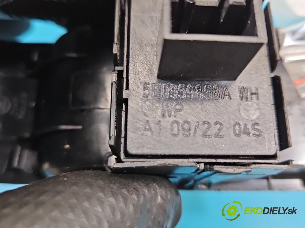 Skoda Fabia III 2014- 2021 1.0 TSI 95 HP manual 70 kW 999 cm3 5- prepínač okien spätných zrkadiel 5E0959858A