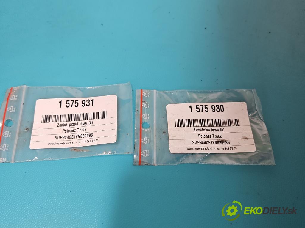 Polonez Truck 1.6 8V 87 HP manual 64 kW 1598 cm3 5- brzdič predné ľavý  (Kľučka dverí ostatné)