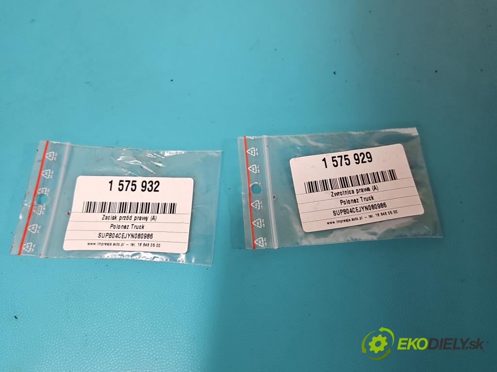 Polonez Truck 1.6 8V 87 HP manual 64 kW 1598 cm3 5- brzdič predné pravý  (Kľučka dverí ostatné)