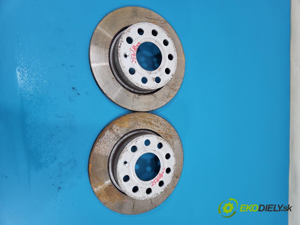 Vw Golf V 2003-2009 1.9 tdi 105 HP manual 77 kW 1896 cm3 5- Štíty: brzdové zadné