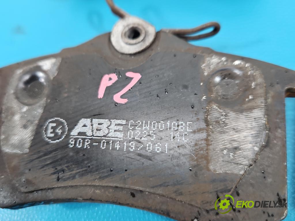 Vw Golf V 2003-2009 1.9 tdi 105 HP manual 77 kW 1896 cm3 5- Štíty: brzdové zadné