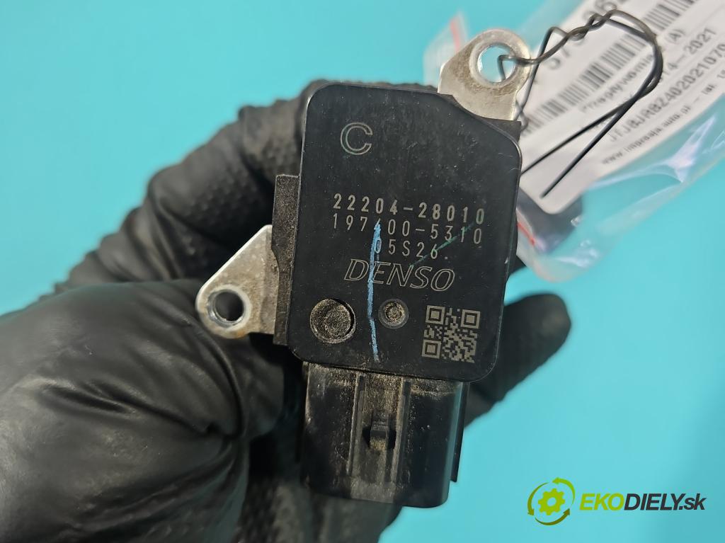 Lexus NX I 2014-2021 2.5 16V 155 HP automatic 114 kW 2494 cm3 5- průtokoměr: 22204-28010 (Váha vzduchu)