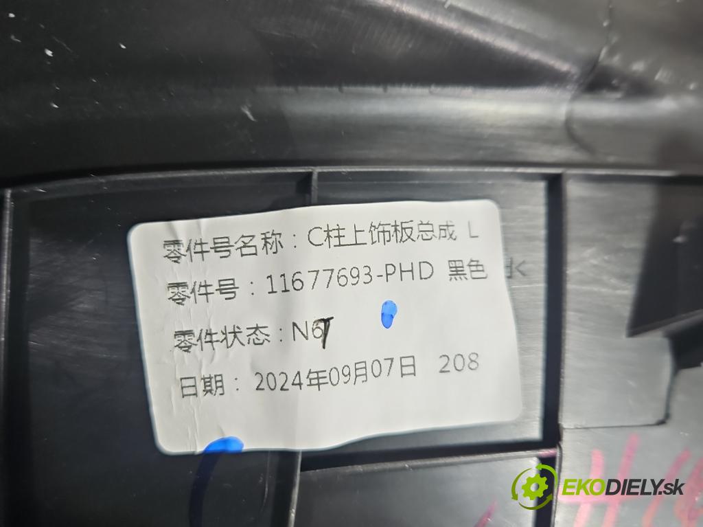 MG MG3  24- 1.5 16V 116 HP manual 85 kW 1495 cm3 5- kryt plast 11677693