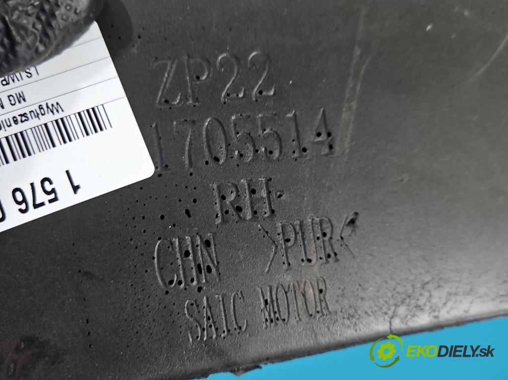 MG MG3  24- 1.5 16V 116 HP manual 85 kW 1495 cm3 5- Zvuková izolácia ostatné 11705514