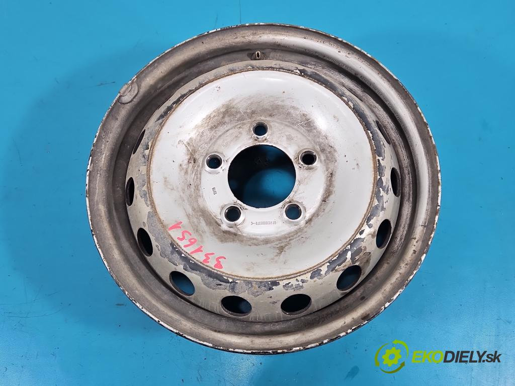 Renault Master III 2010-2024 2.3 dci 131 hp manual 96 kW 2299 cm3 5- Felga ocelový 16"