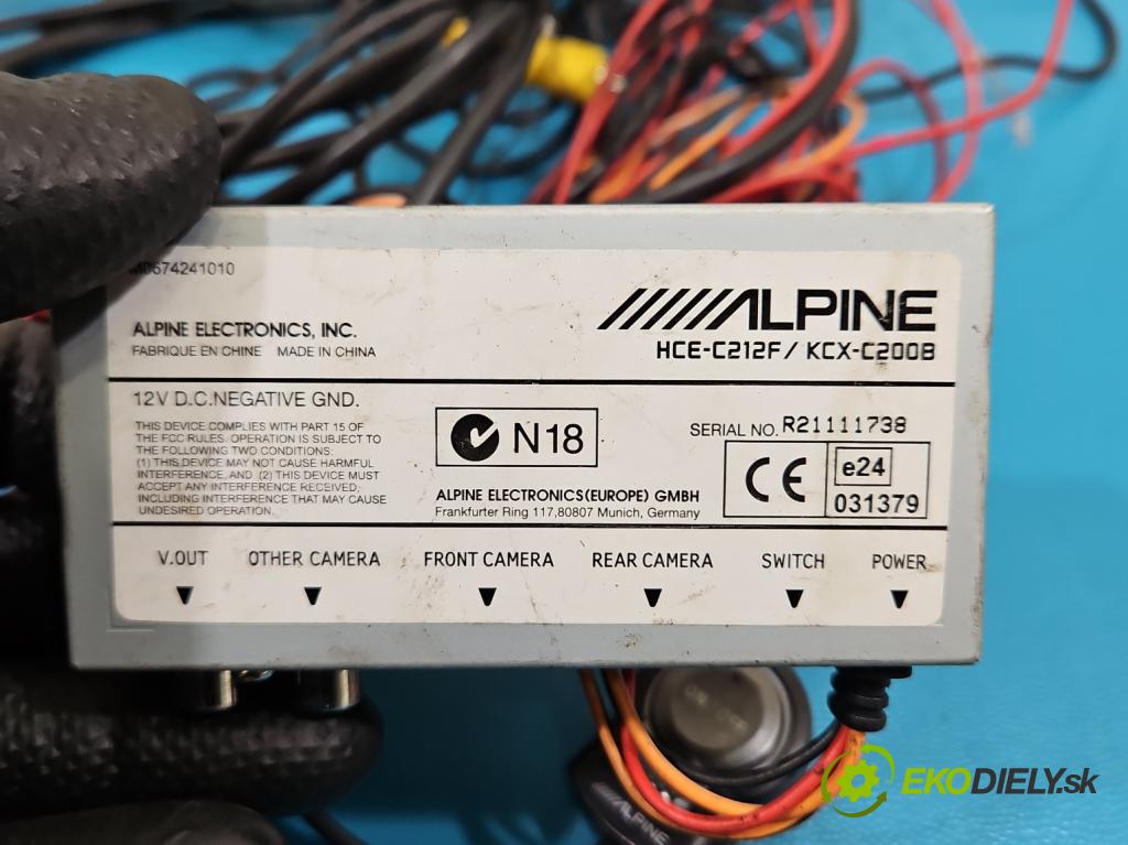 Volvo XC90 I 2002-2014 2.5 T 209KM automatic 154 kW 2521 cm3 5- Radio ALPINE INE-W920R