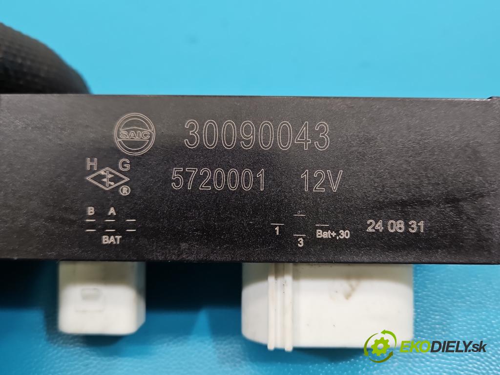 MG MG3  24- 1.5 16V 116 HP manual 85 kW 1495 cm3 5- Relé: ventilátoru 30090043