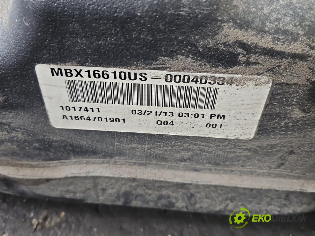 Mercedes GL II X166 2012-2015 4.7 V8 278928 340KM: automatic 250 kW 4663 cm3 5- Nádrž: palivo  (Palivová nádrž)