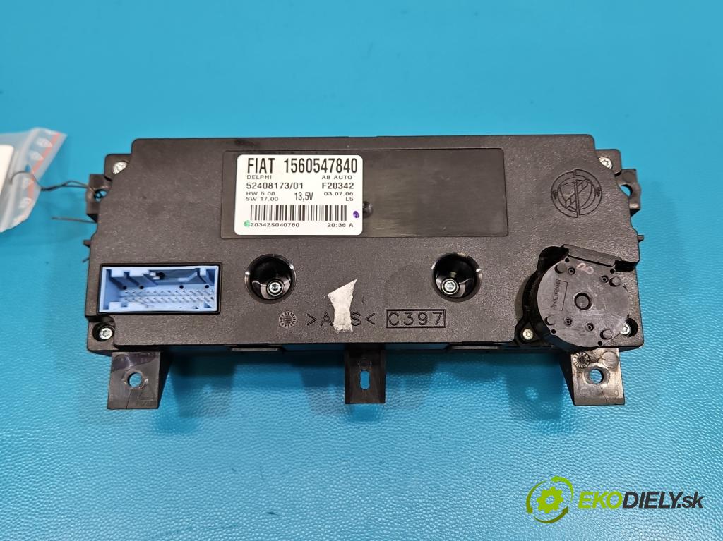 Alfa romeo 159 1.9 jtd 150 HP manual 110 kW 1910 cm3 4- panel kúrenia 1560547840