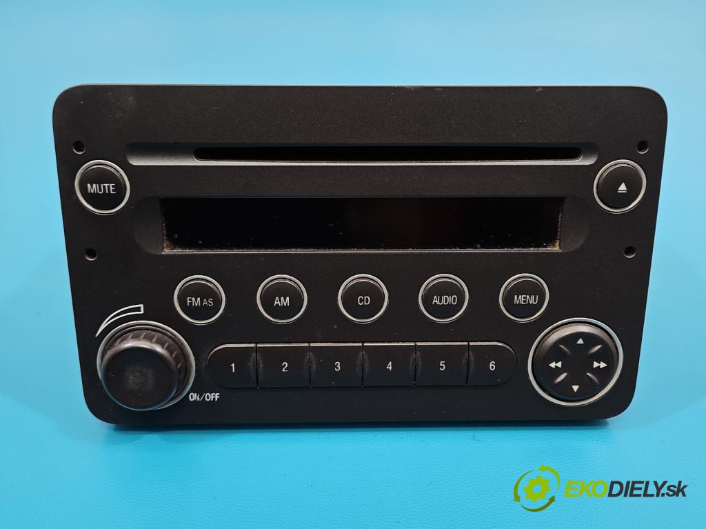 Alfa romeo 159 1.9 jtd 150 HP manual 110 kW 1910 cm3 4- Radio originál 7646302316