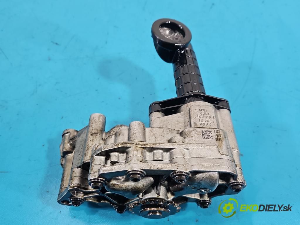 Peugeot 508 I 2010-2018 2.0 hdi 150 hp manual 110 kW 1997 cm3 5- čerpadlo olej: 9807727980 (Olejové čerpadlo)