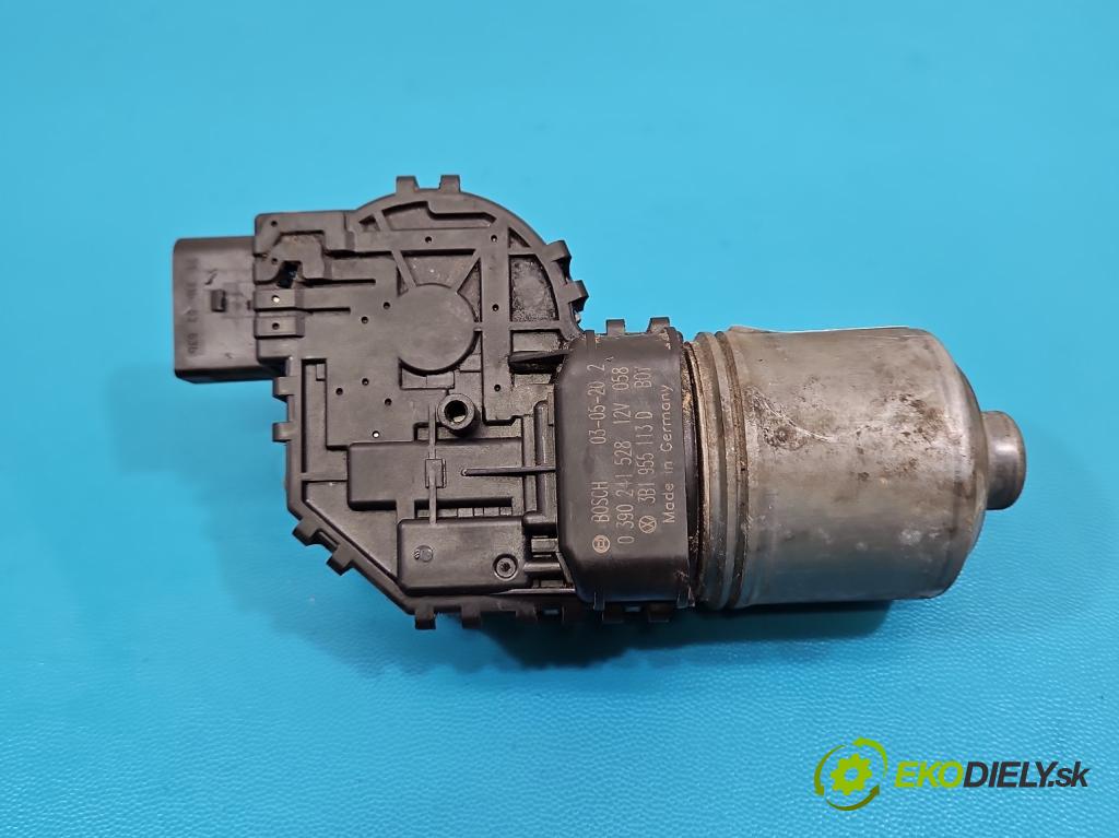 Vw Passat B5 1995-2005 1.9 tdi 131 hp manual 96 kW 1896 cm3 5- motor stěračů přední 0390241528