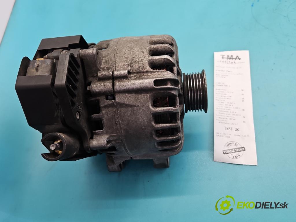 Peugeot 508 I 2010-2018 2.0 hdi 150 HP manual 110 kW 1997 cm3 5- Alternator 9809046080 (Alternátor)