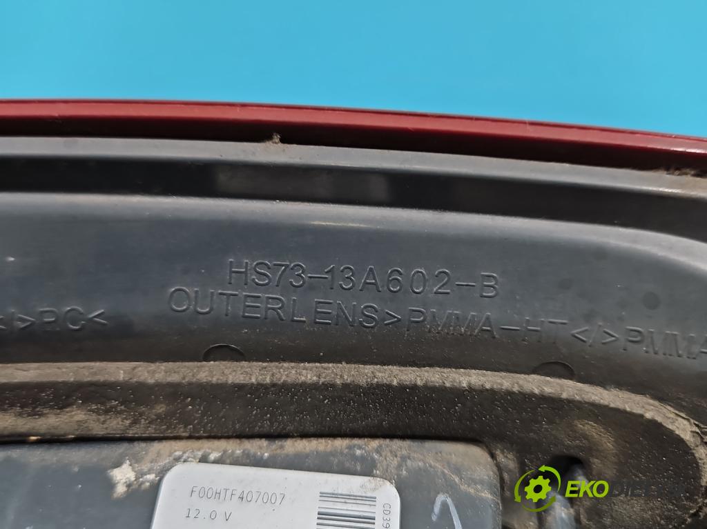 Ford Fusion USA 2012-2020 2.0 EcoBoost: 241KM automatic 177 kW 1999 cm3 4- světlo zadní pravé HS73-13A602-BK (Klika dveří ostatní)