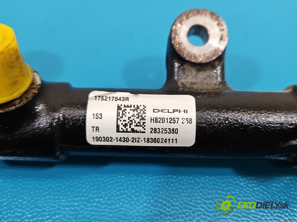 Renault Master III 2010-2024 2.3 dci 131 hp manual 96 kW 2299 cm3 5- lišta vstřikovací 175217543R (Vstřikovací lišta)