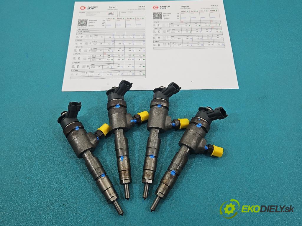 Peugeot 301 1.6 hdi 99 hp manual 73 kW 1560 cm3 4- vstřikovač komplet 0445110566