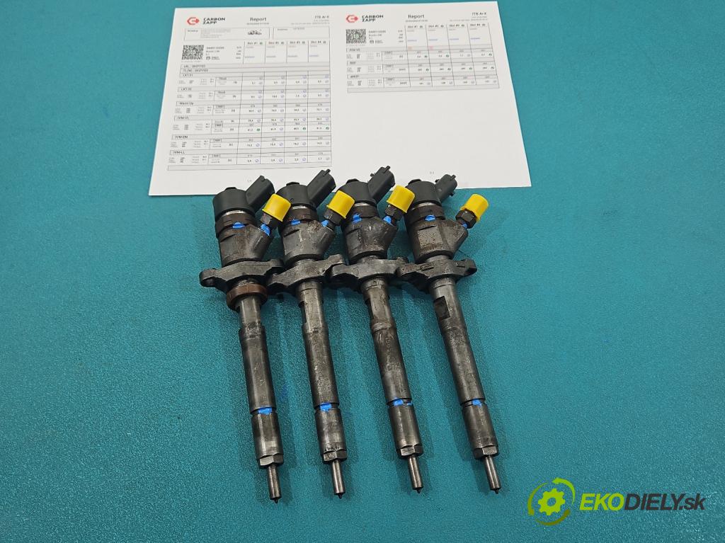 Peugeot Expert II 2006-2016 1.6 hdi 90 hp manual 66 kW 1560 cm3 5- vstřikovač komplet 0445110239