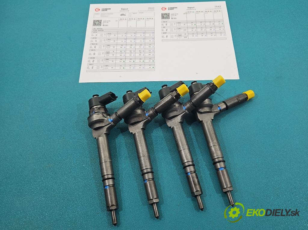 Opel Astra III 2004-2014 1.7 cdti 80 hp manual 59 kW 1686 cm3 5- vstřikovač komplet 0445110174