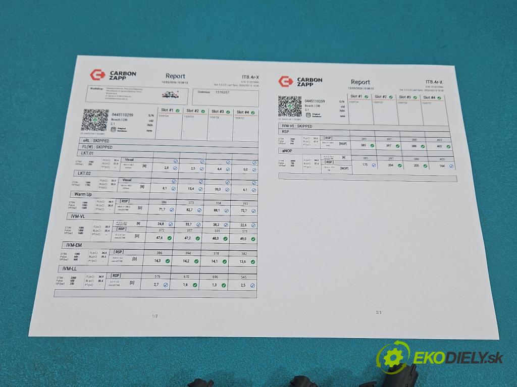 Ford Focus Mk2 2004-2011 1.6 tdci 109 HP manual 80 kW 1560 cm3 5- vstrek komplet 0445110259