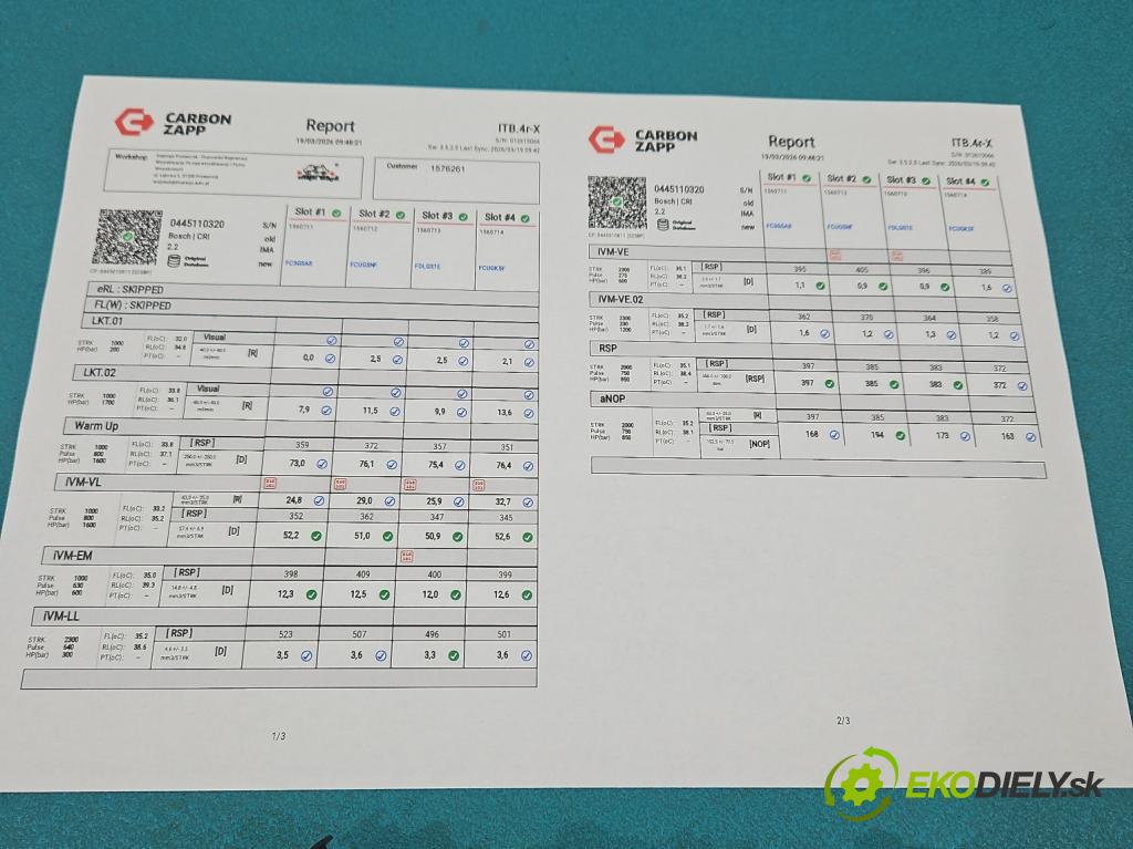 Kia Ceed II 2012-2018 1.6 crdi 128 HP manual 94 kW 1582 cm3 5- vstrek komplet 0445110320