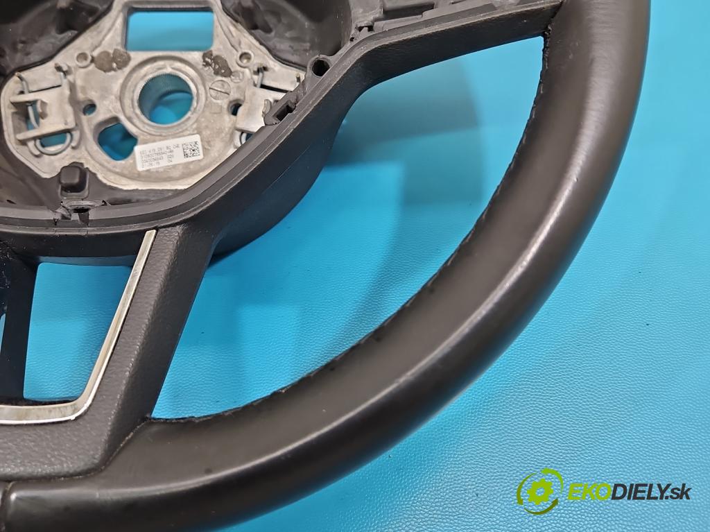 Skoda Fabia III 2014- 2021 1.0 TSI 95 hp manual 70 kW 999 cm3 5- volant 5E0419091BQ (Volant)