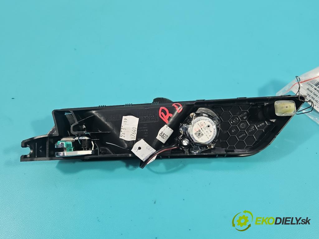 Skoda Fabia III 2014- 2021 1.0 TSI 95 HP manual 70 kW 999 cm3 5- rukoväť uvnitř: predné pravé