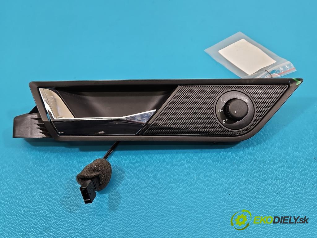 Skoda Fabia III 2014- 2021 1.0 TSI 95 HP manual 70 kW 999 cm3 5- rukoväť uvnitř: predné ľavé