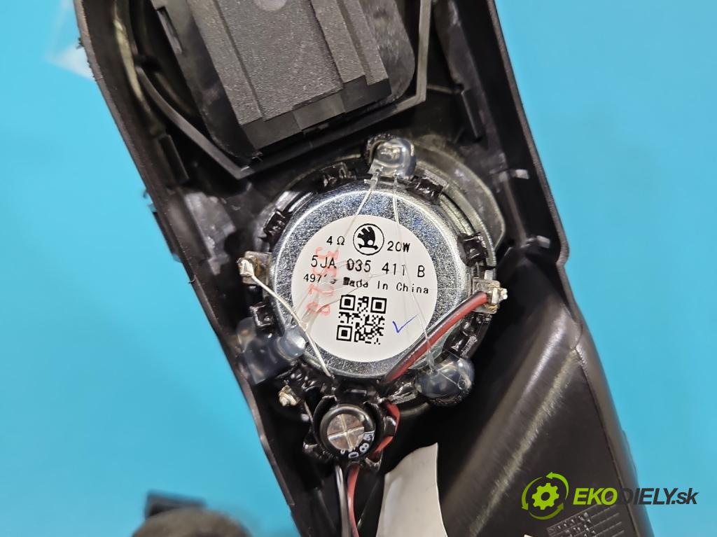 Skoda Fabia III 2014- 2021 1.0 TSI 95 HP manual 70 kW 999 cm3 5- rukoväť uvnitř: predné ľavé