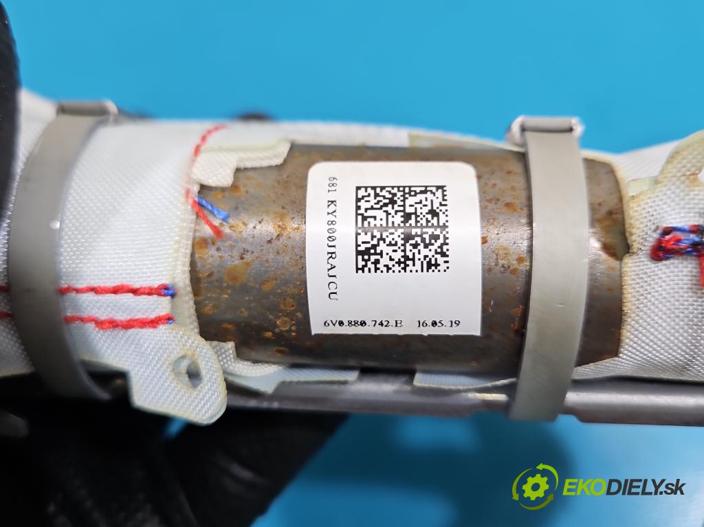 Skoda Fabia III 2014- 2021 1.0 TSI 95 HP manual 70 kW 999 cm3 5- clona pravé 6V0880742E