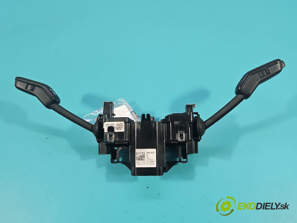 Skoda Fabia III 2014- 2021 1.0 TSI 95 HP manual 70 kW 999 cm3 5- prepínač komplex: 2Q0953521AE (Prepínacie páčky pod volantom)