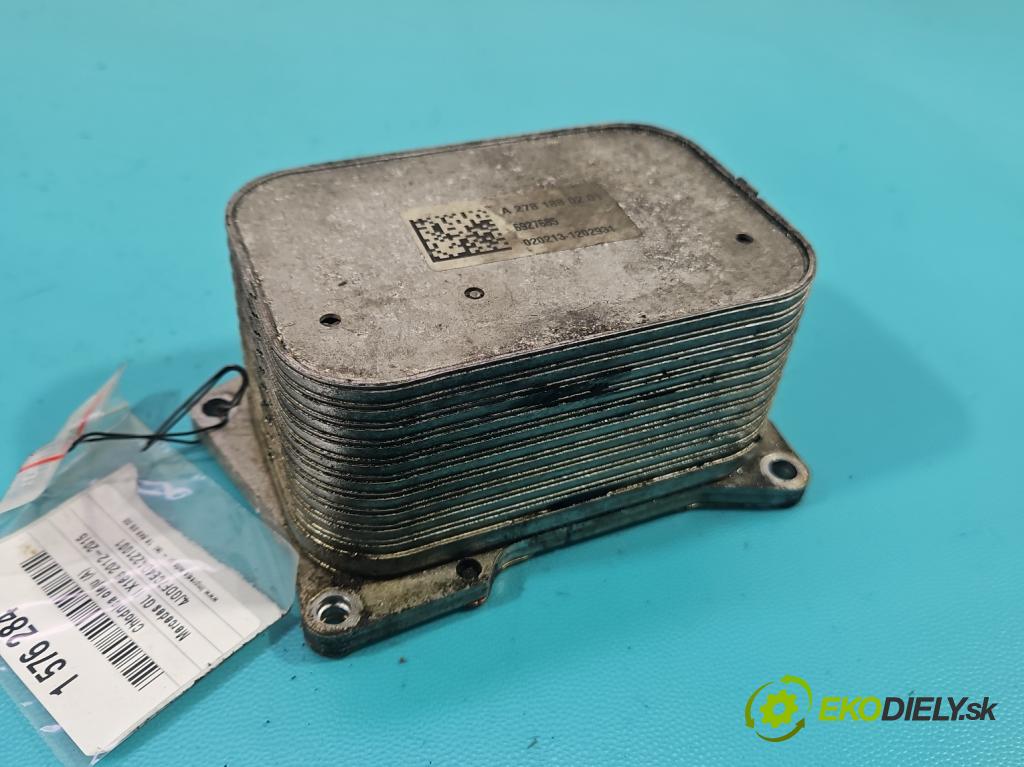 Mercedes GL II X166 2012-2015 4.7 V8 278928 340KM: automatic 250 kW 4663 cm3 5- chladič oleja: A2781880201