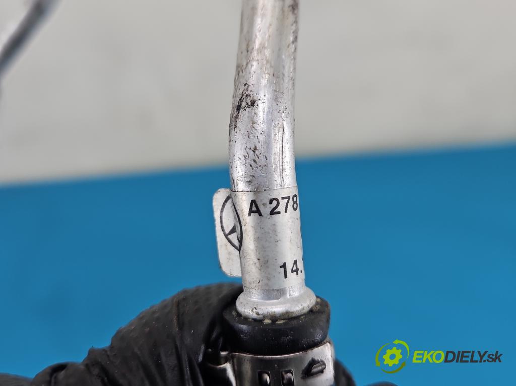 Mercedes GL II X166 2012-2015 4.7 V8 278928 340KM: automatic 250 kW 4663 cm3 5- rúrka systému chladenia A2782001200