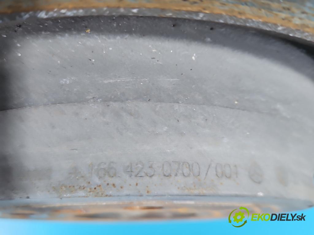 Mercedes GL II X166 2012-2015 4.7 V8 278928 340KM: automatic 250 kW 4663 cm3 5- Štíty: brzdové zadné A1664230700