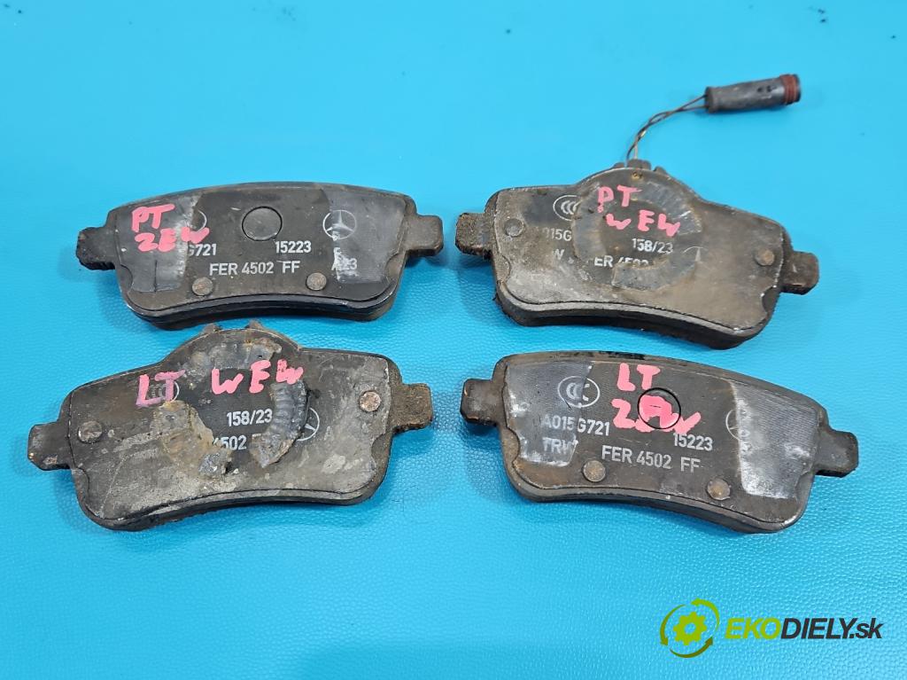 Mercedes GL II X166 2012-2015 4.7 V8 278928 340KM: automatic 250 kW 4663 cm3 5- Štíty: brzdové zadné A1664230700