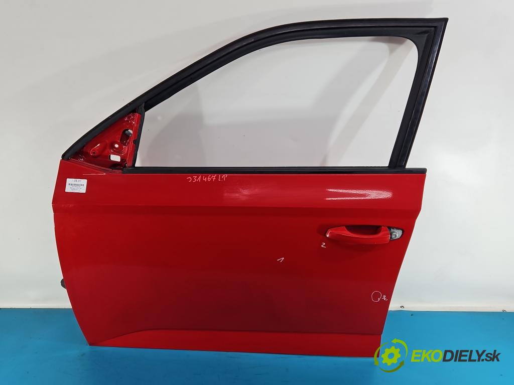 Skoda Fabia III 2014-2021 1.0 TSI 95 HP manual 70 kW 999 cm3 5- dvere predné ľavé  (Kľučka dverí ostatné)
