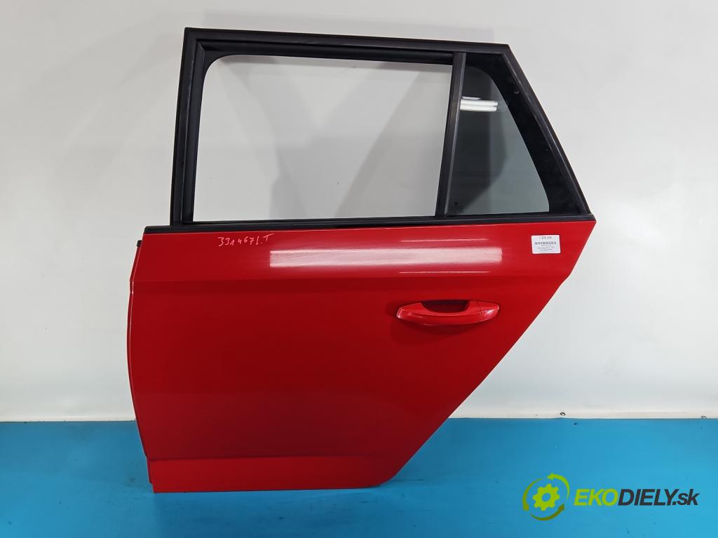 Skoda Fabia III 2014- 2021 1.0 TSI 95 HP manual 70 kW 999 cm3 5- dvere zadné ľavé  (Kľučka dverí ostatné)