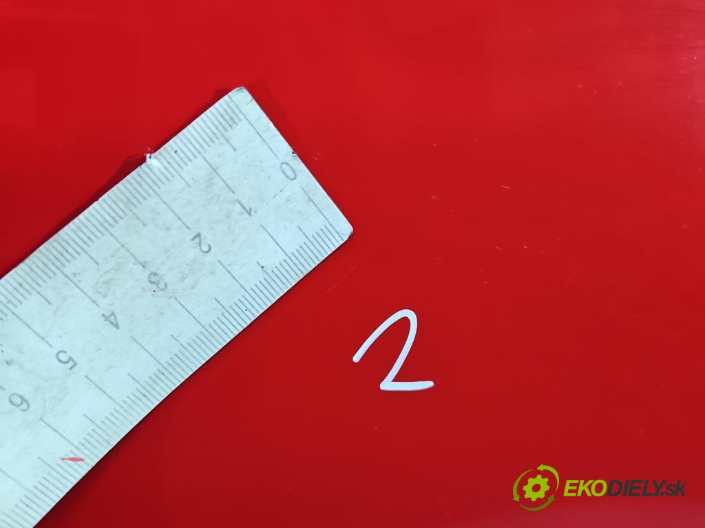 Skoda Fabia III 2014- 2021 1.0 TSI 95 HP manual 70 kW 999 cm3 5- dvere zadné ľavé  (Kľučka dverí ostatné)